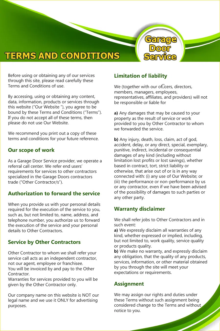 Master Garage Door Service Vancouver, WA 360-735-9045